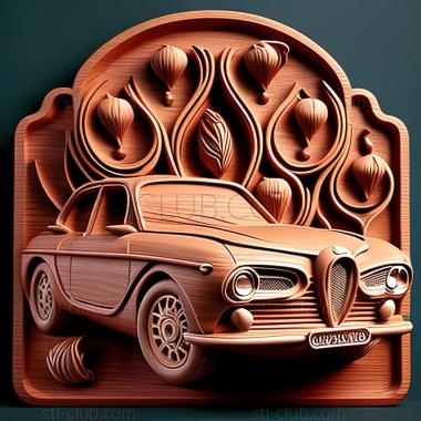 3D модель Alfa Romeo 1750 (STL)